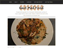 Tablet Screenshot of eastmedfood.com